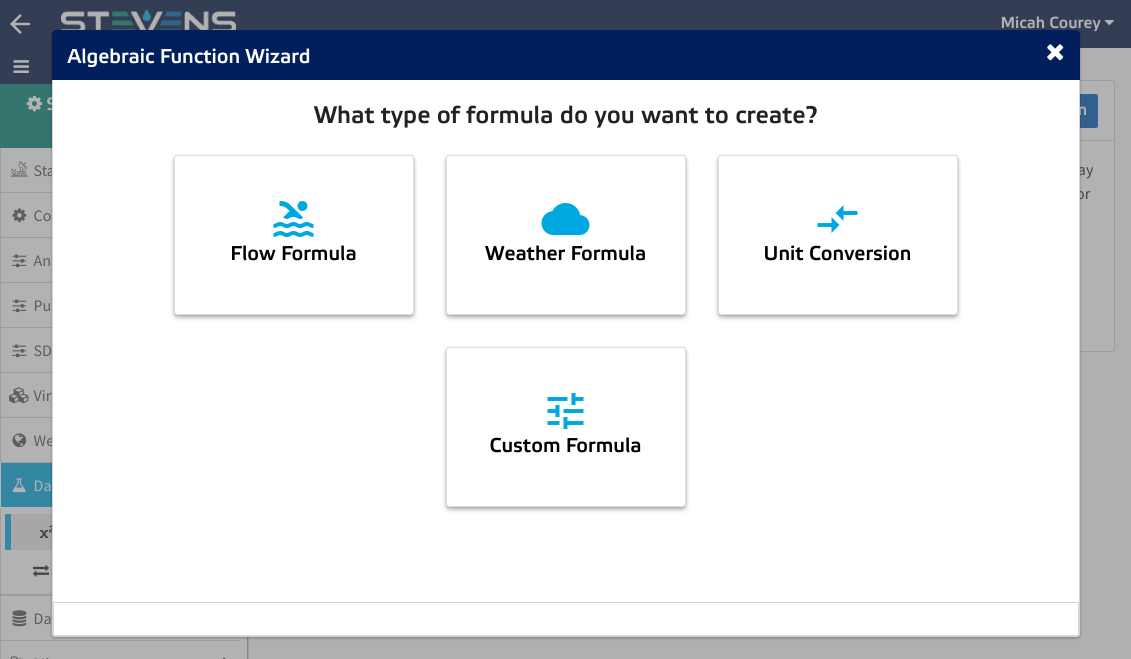 Algebraic Function Wizard